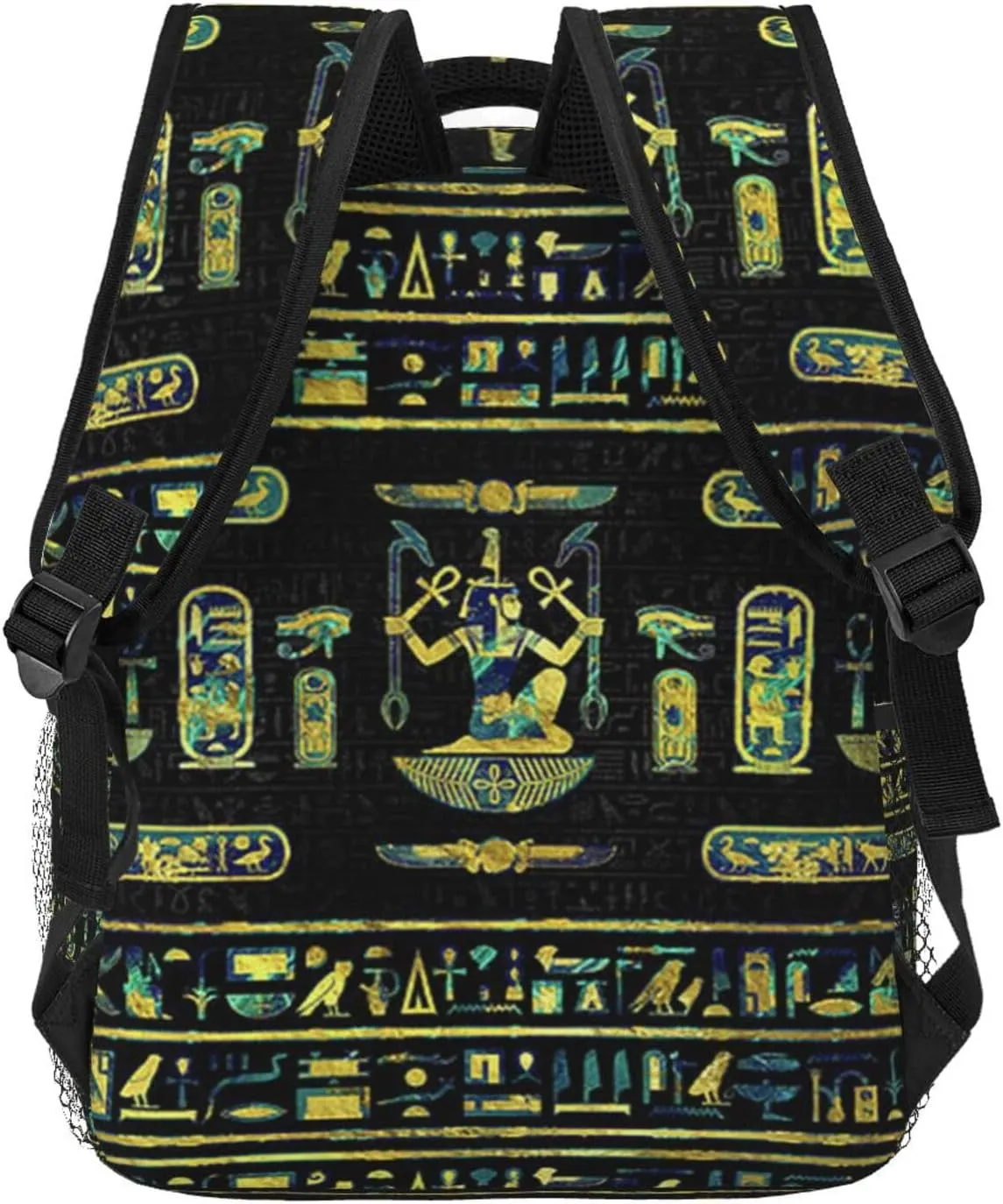Egypt Laptop Backpack Ancient Egypt Backpack Travel Bag Laptop Computer Hieroglyph Bag for Women Men