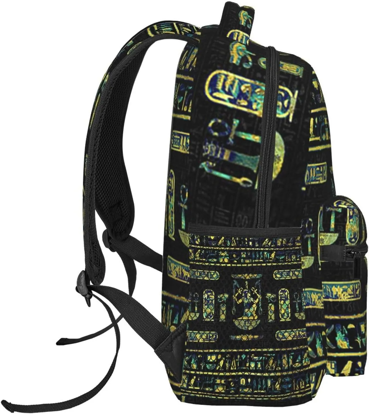 Egypt Laptop Backpack Ancient Egypt Backpack Travel Bag Laptop Computer Hieroglyph Bag for Women Men