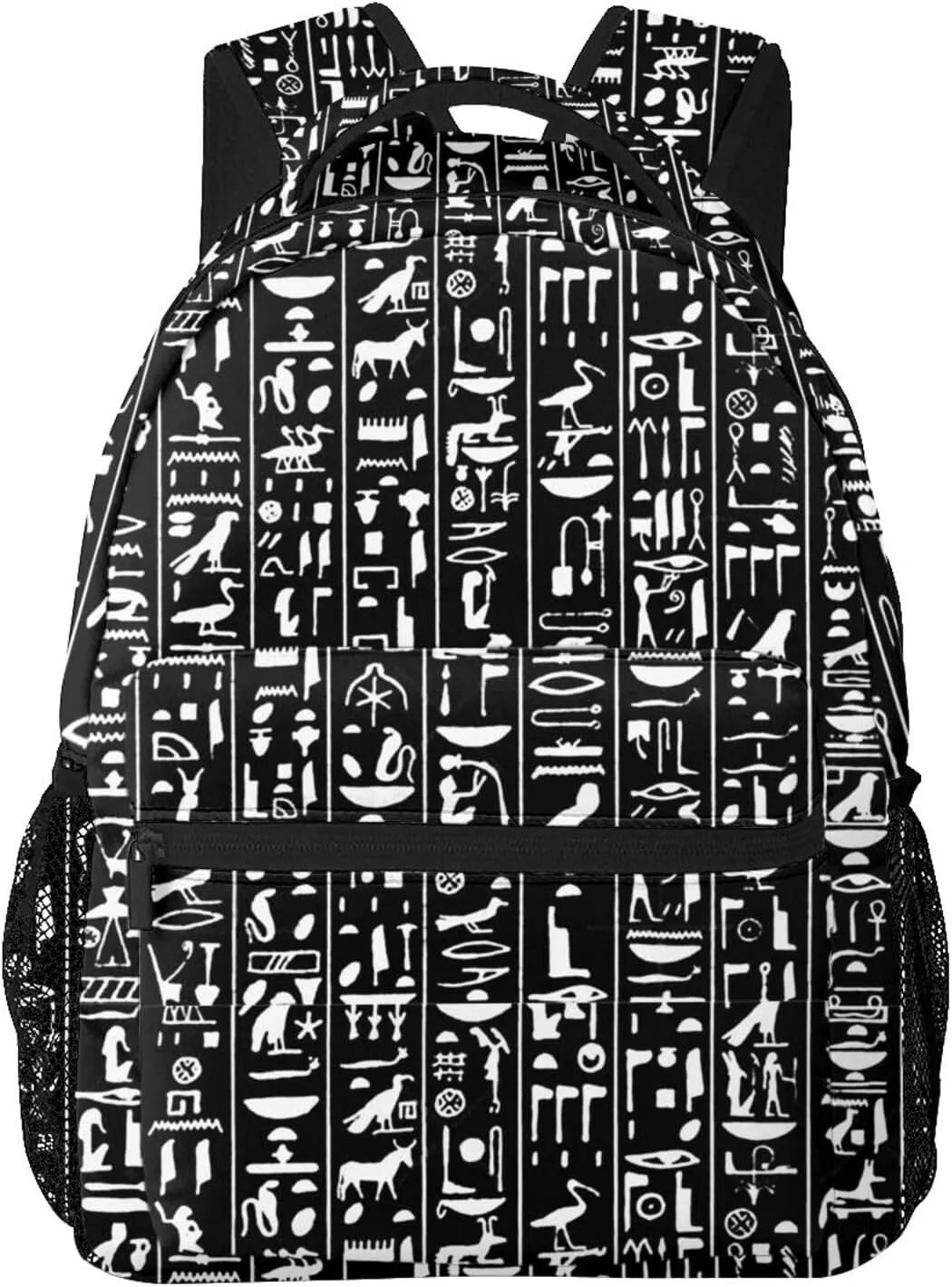 Egypt Laptop Backpack Ancient Egypt Backpack Travel Bag Laptop Computer Hieroglyph Bag for Women Men