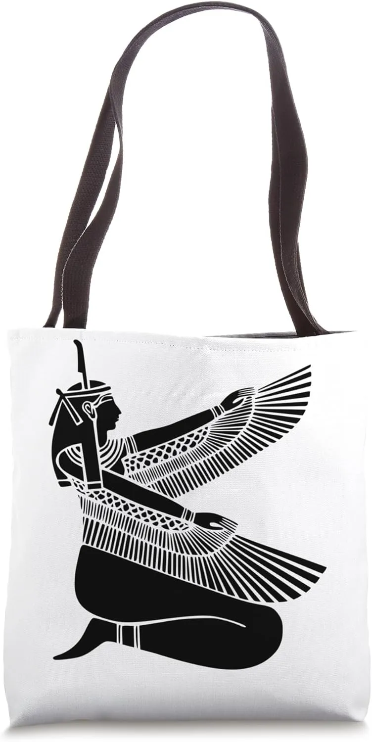 Egyptian Goddess Maat Love Egypt Archaeology Tote Bag