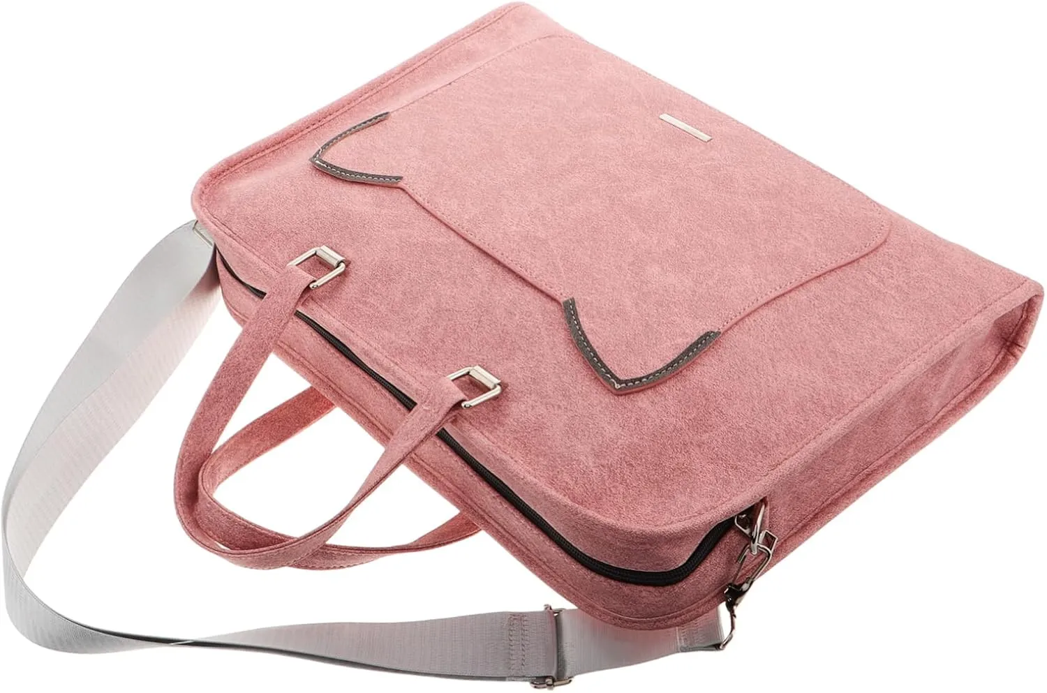 Elegant Laptop Tote Bag for Women Large Capacity School Bag Rolling Briefcase Shockproof for Office Travel Multi-use