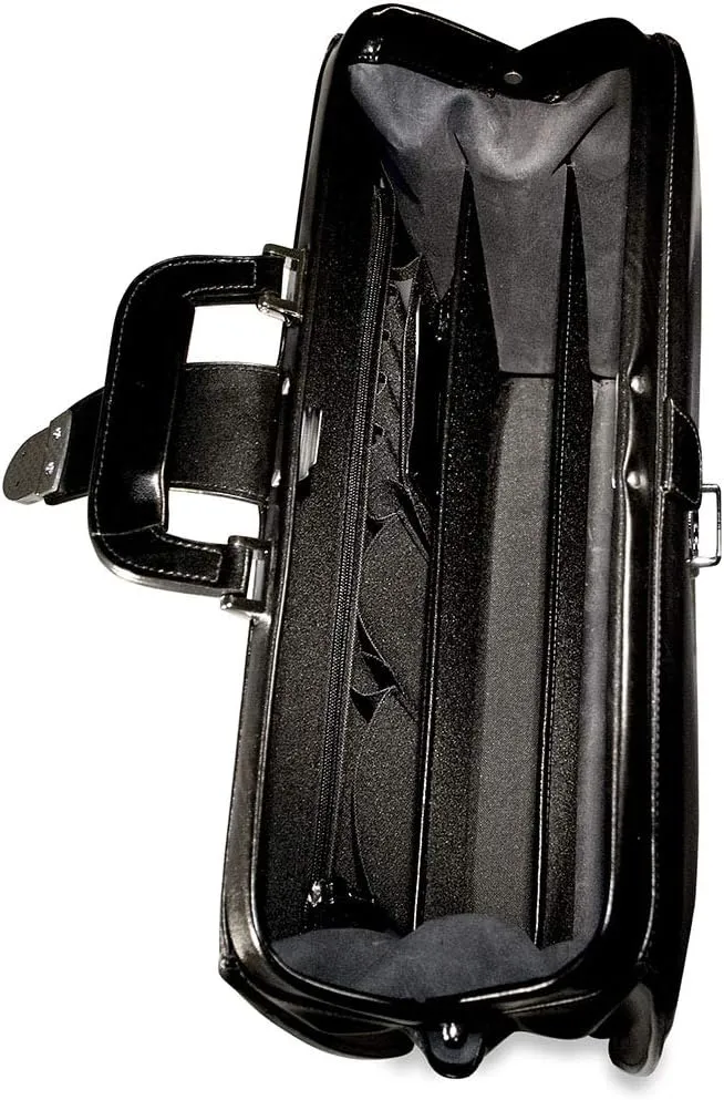 Elements Classic Leather Briefbag #4505 (Black)