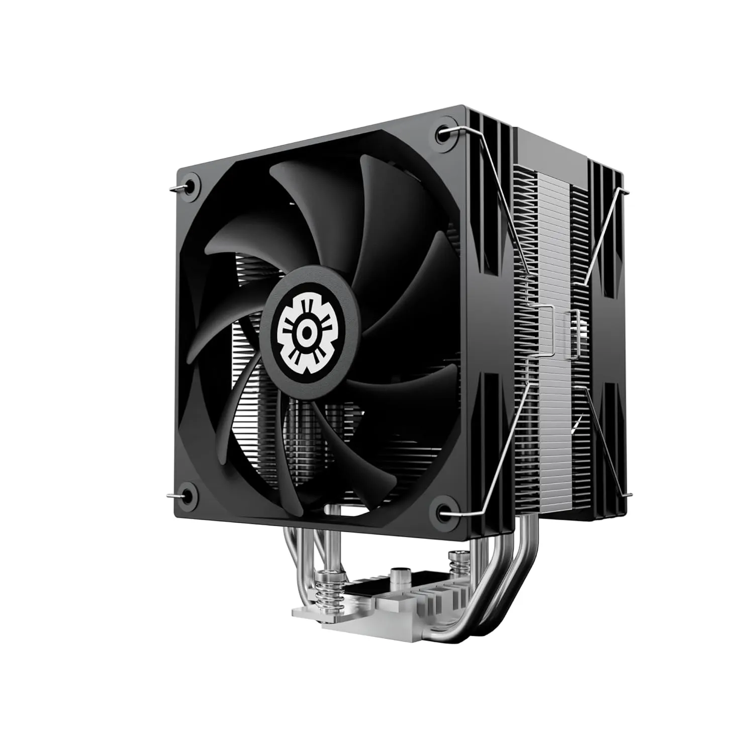 ENERMAX ETS-T41 CPU Cooler, 2 x 120 mm PWM Fan Forward-Reverse Blade Design, Hydraulic Bearings, 4X 6 mm Nickel-Plated Heatpipes, TDP 200W , Includes Dow Corning TC-5121C, AMD AM5/AM4 Intel LGA1851