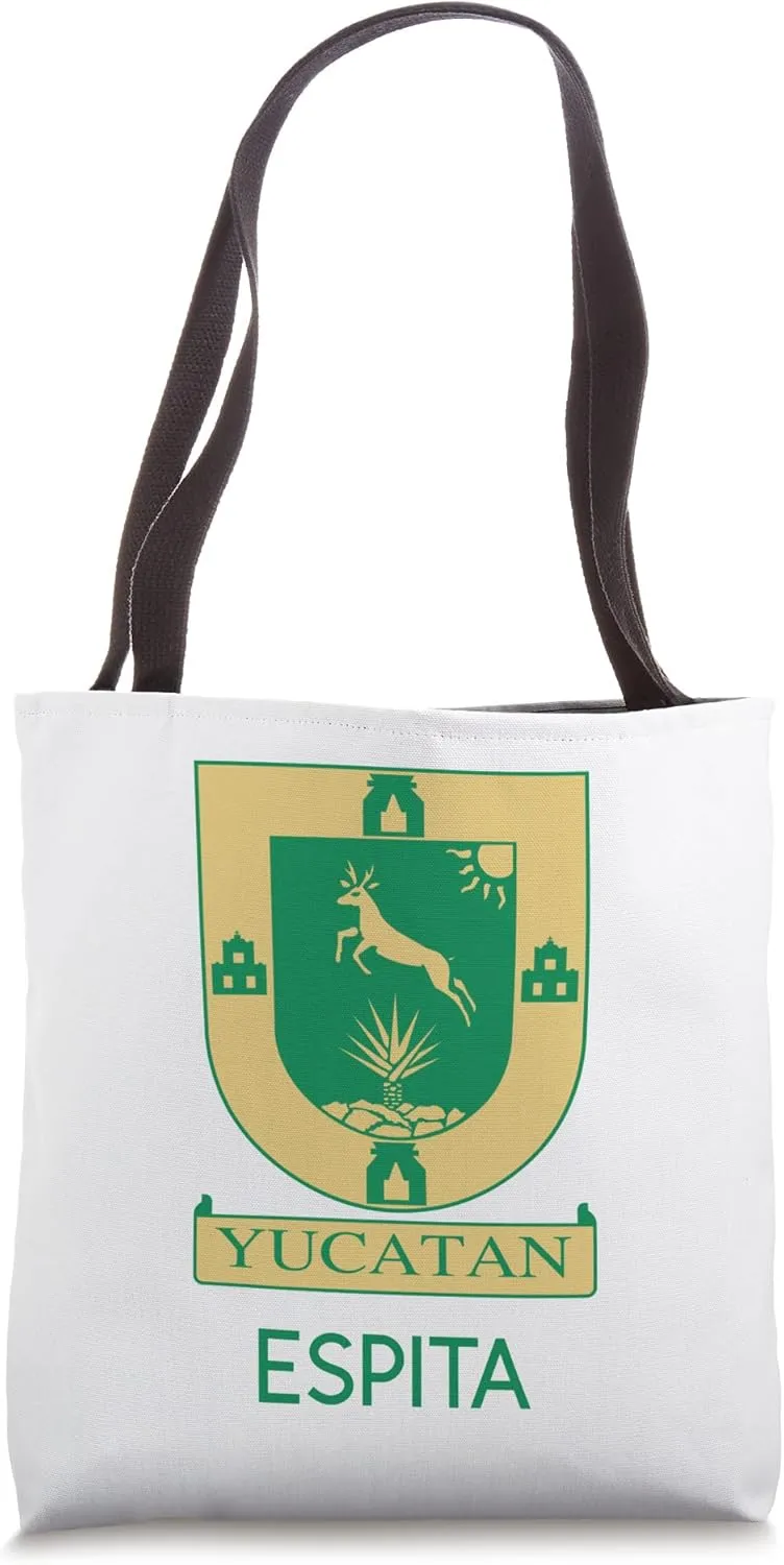 Espita Yucatan Estado De Mexico Escudo Eagle Aguila Tote Bag
