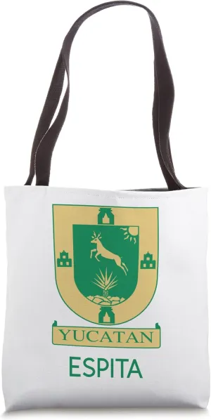 Espita Yucatan Estado De Mexico Escudo Eagle Aguila Tote Bag