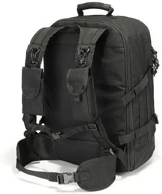 Extra Large 60L Tactical Backpack for Men Women Outdoor Water Resistant Hiking Travel Laptop Bag(T)