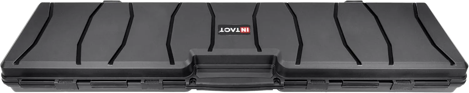 Eylar 48 Inch Intact Series Hard Shell Rifle Case, Lightweight and Durable Stacker Design with Foam
