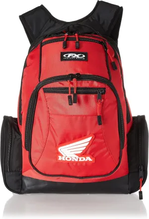 Factory Effex Men's Premium Honda Backpack, Red, One Size