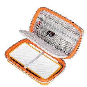 FBLFOBELI EVA Hard Storage Case Compatible With Nintendo 2DS XL/3DS XL With Fits 8 Game Cards (Case Only) (Orange)
