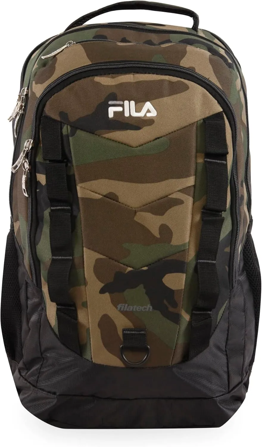 Fila Deacon 6 XXL Laptop Backpack, Black CAMO, One Size