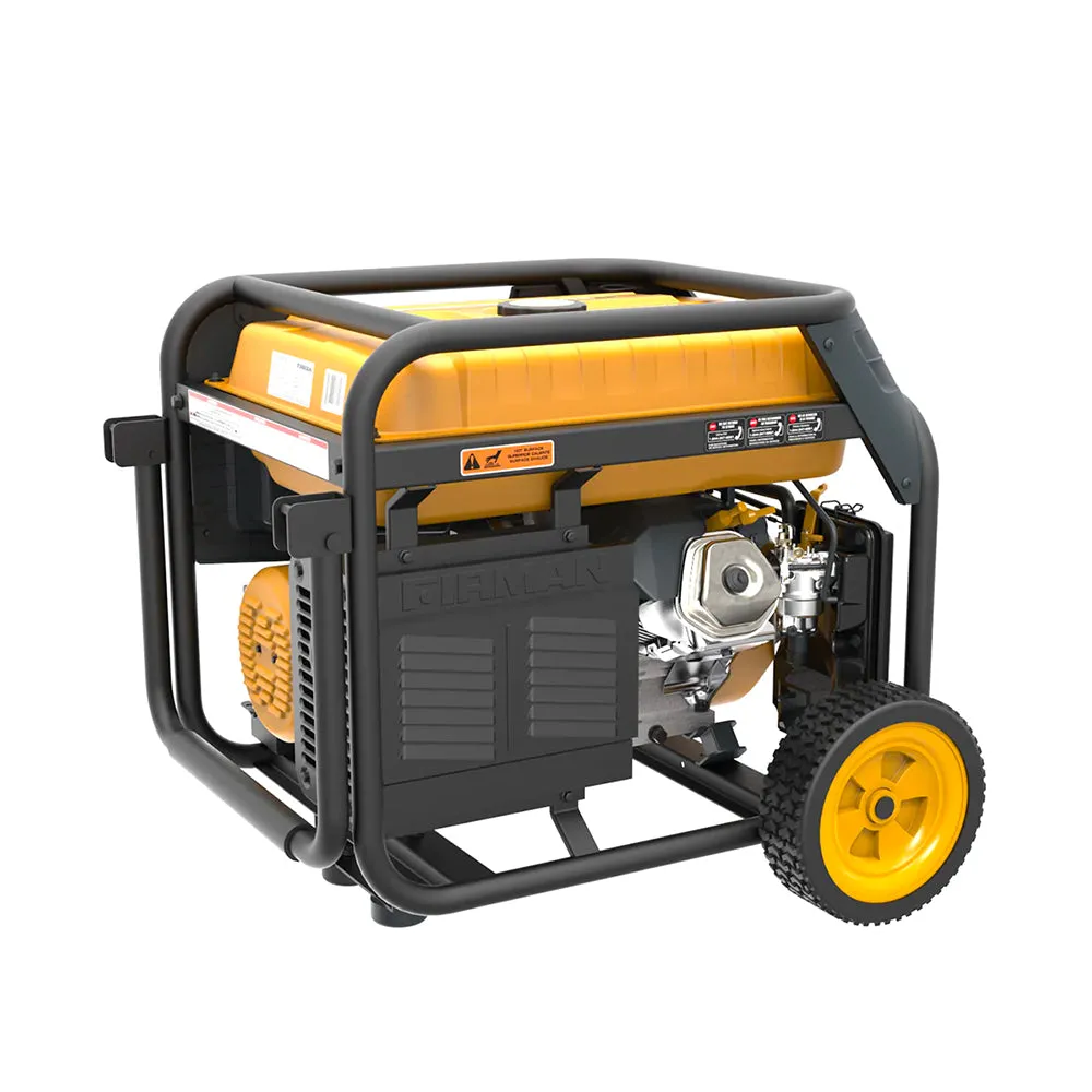 Firman H08053 Dual Fuel Portable Generator - 8000 Watt