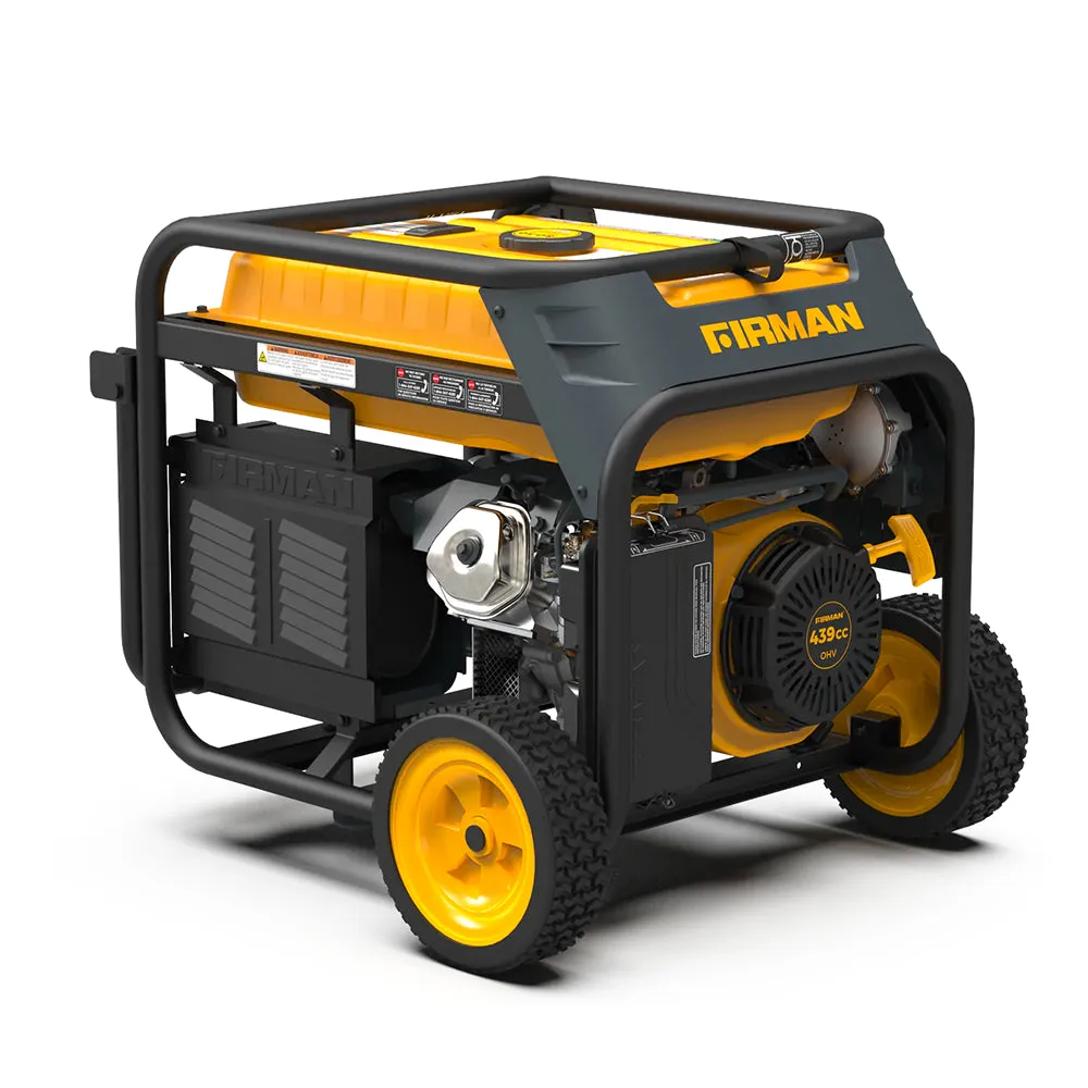 Firman H08053 Dual Fuel Portable Generator - 8000 Watt