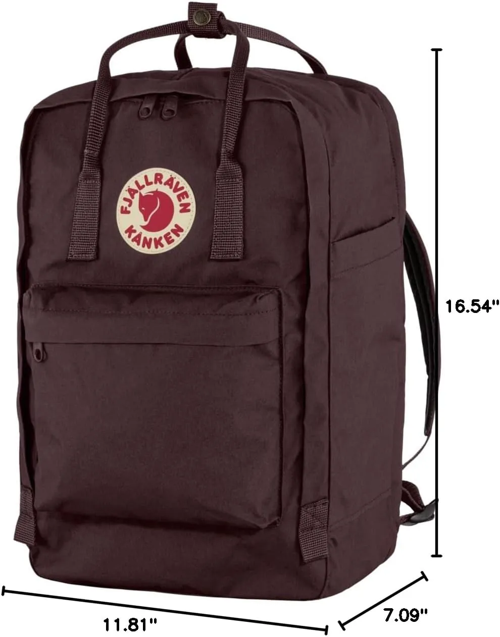 Fjallraven Unisex Kånken Laptop 17" Blackberry One Size