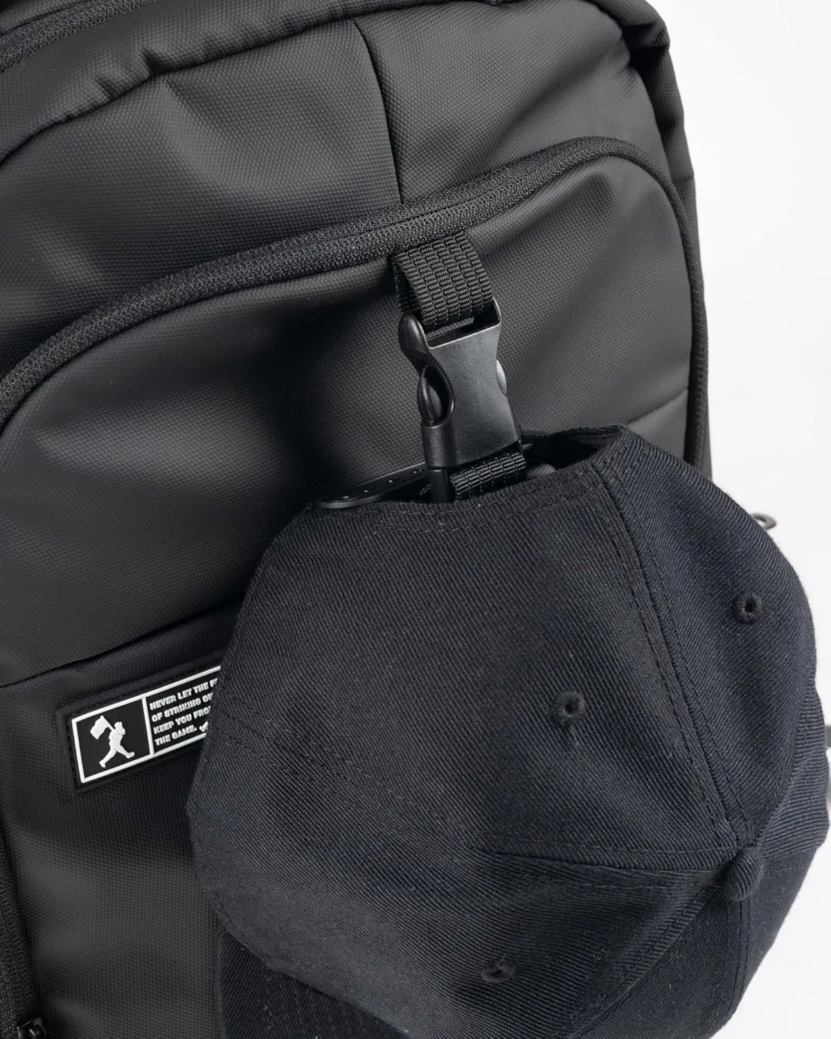 Flag Man No Fear Backpack (Shimmer Black)