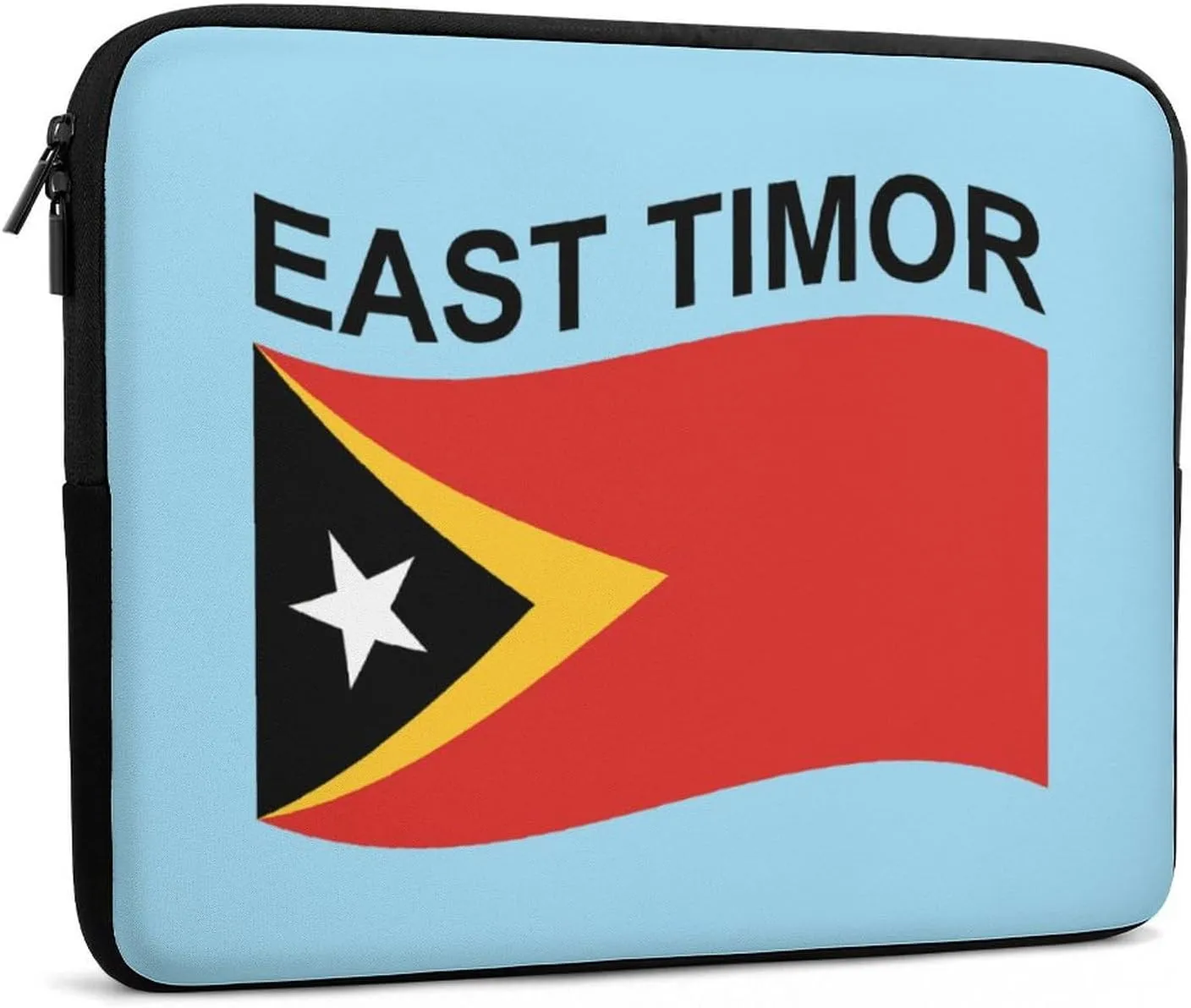 Flag of East Timor Fashion Laptop Sleeve Bag Computer Carrying Case for Business Office Travel