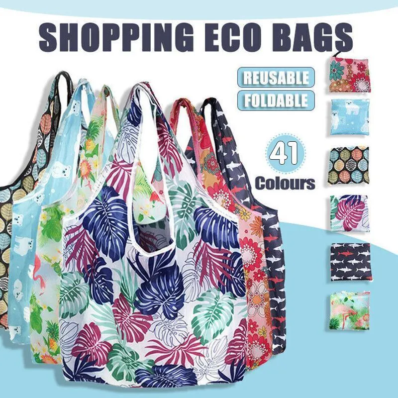 Foldable Shopping Bag 1PC 41 Styles