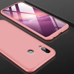 For Honor PLAY Ultra Slim PC Back Cover Non-slip Shockproof 360 Degree Full Protective Case Rose gold