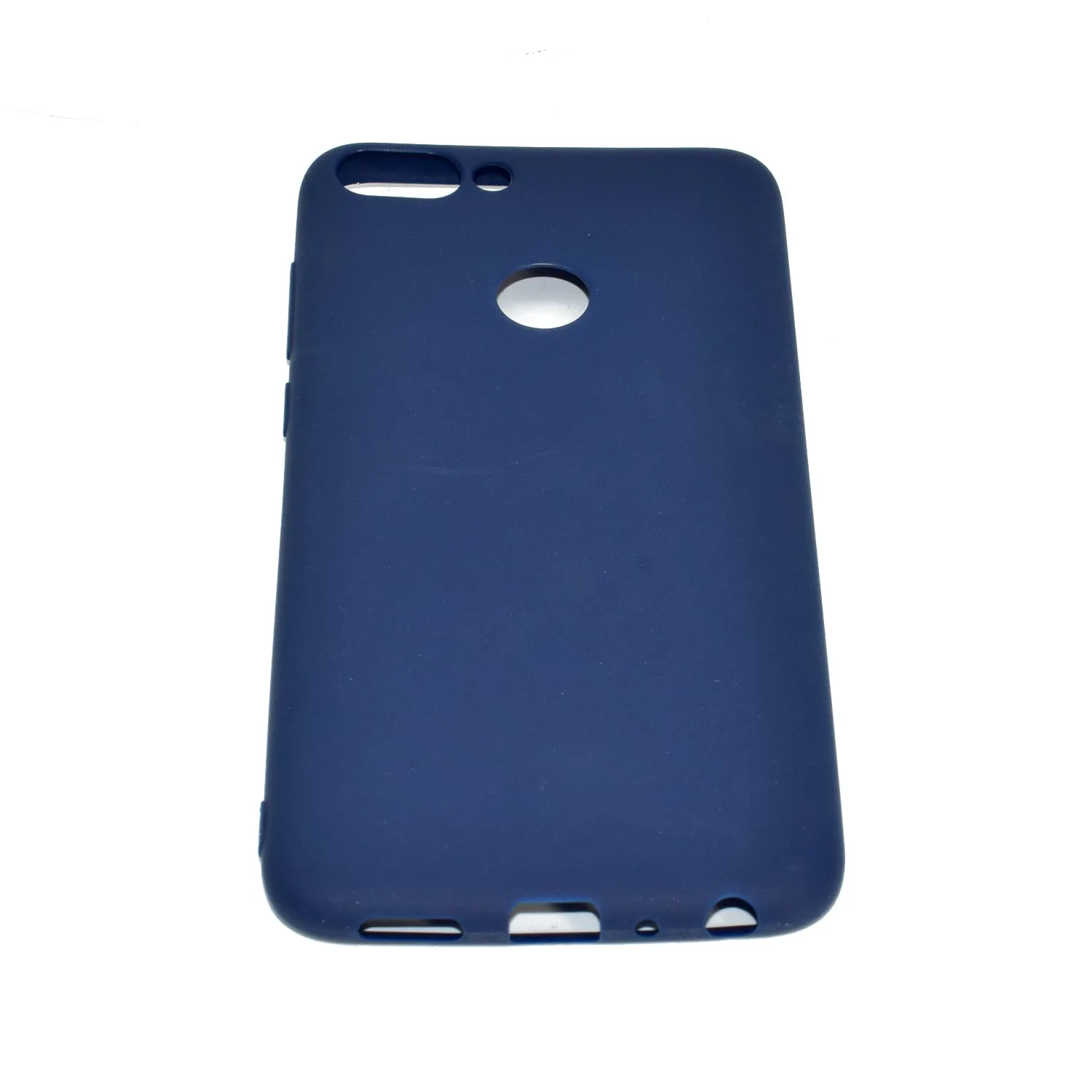 for HUAWEI Honor 9 lite Cute Candy Color Matte TPU Anti-scratch Non-slip Protective Cover Back Case Navy