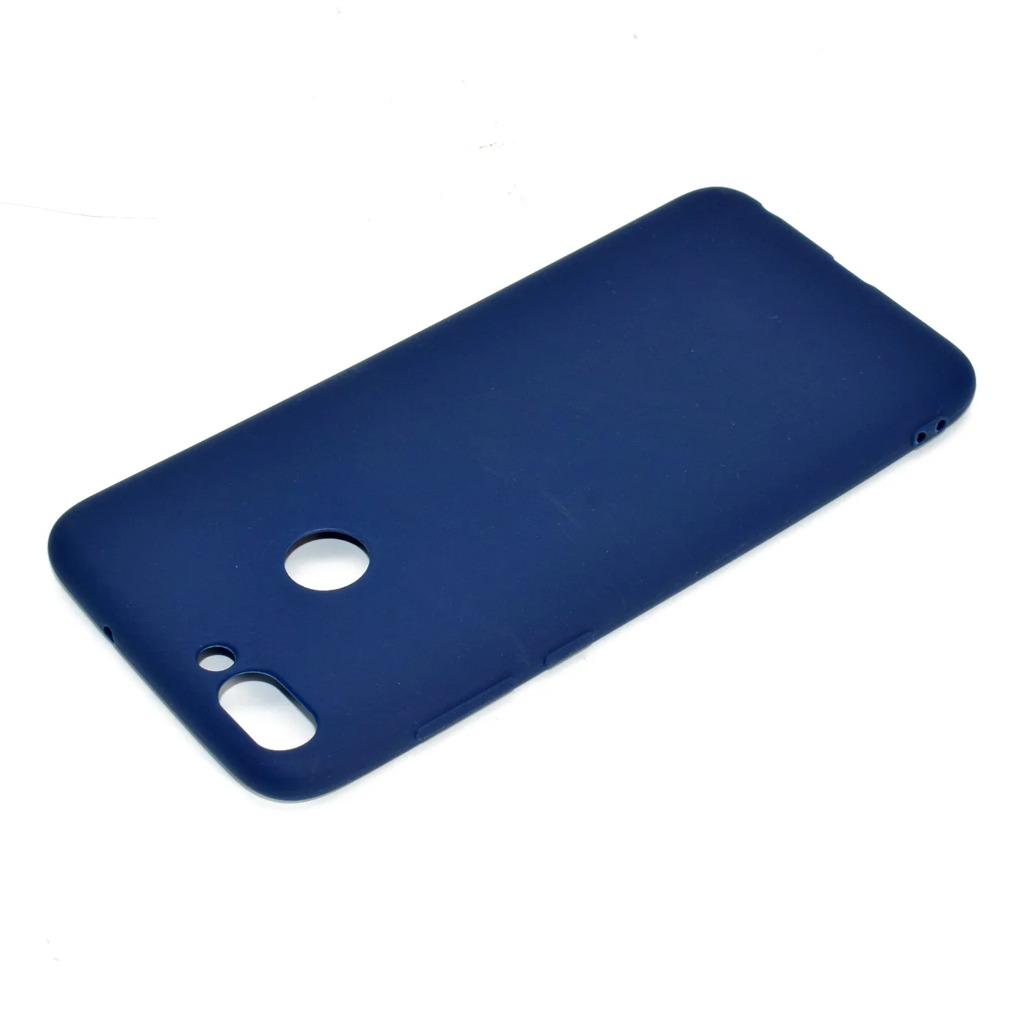 for HUAWEI Honor 9 lite Cute Candy Color Matte TPU Anti-scratch Non-slip Protective Cover Back Case Navy