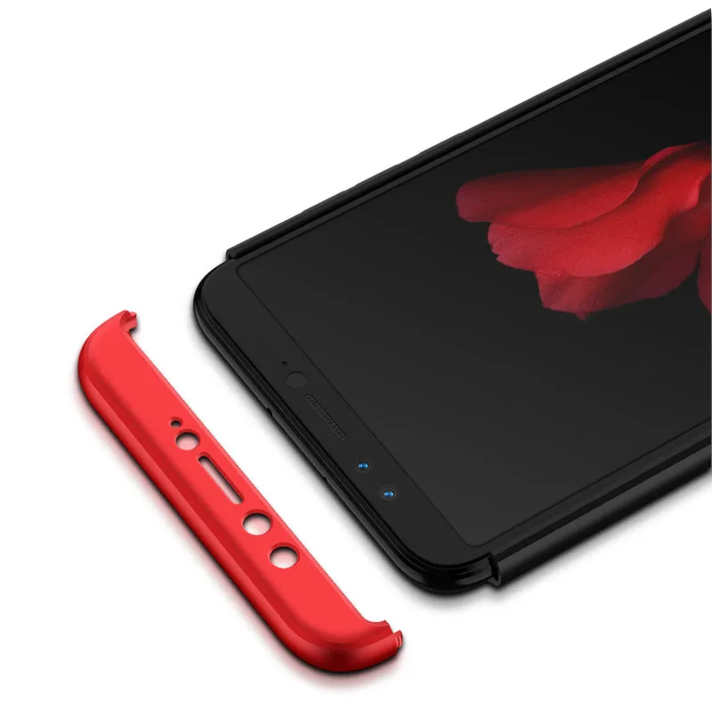 For HUAWEI Honor 9 Lite Full Body 360 Degree Protection PC Back Cover  black