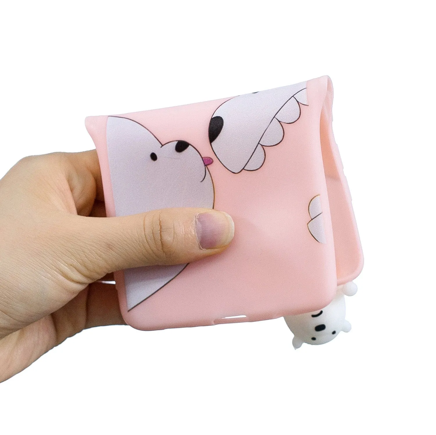 For Huawei Nova 3I 3D Cartoon Lovely Coloured Painted Soft TPU Back Cover Non-slip Shockproof Full Protective Case Small pink pig