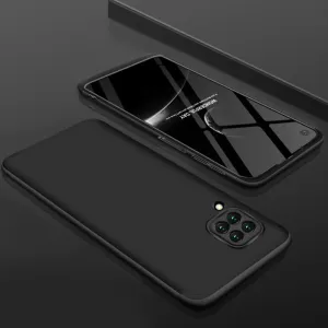 For HUAWEI Nova 6SE/P40 lite/Nova 7i Cellphone Case PC Full Protection Anti-Scratch Mobile Phone Shell Cover black