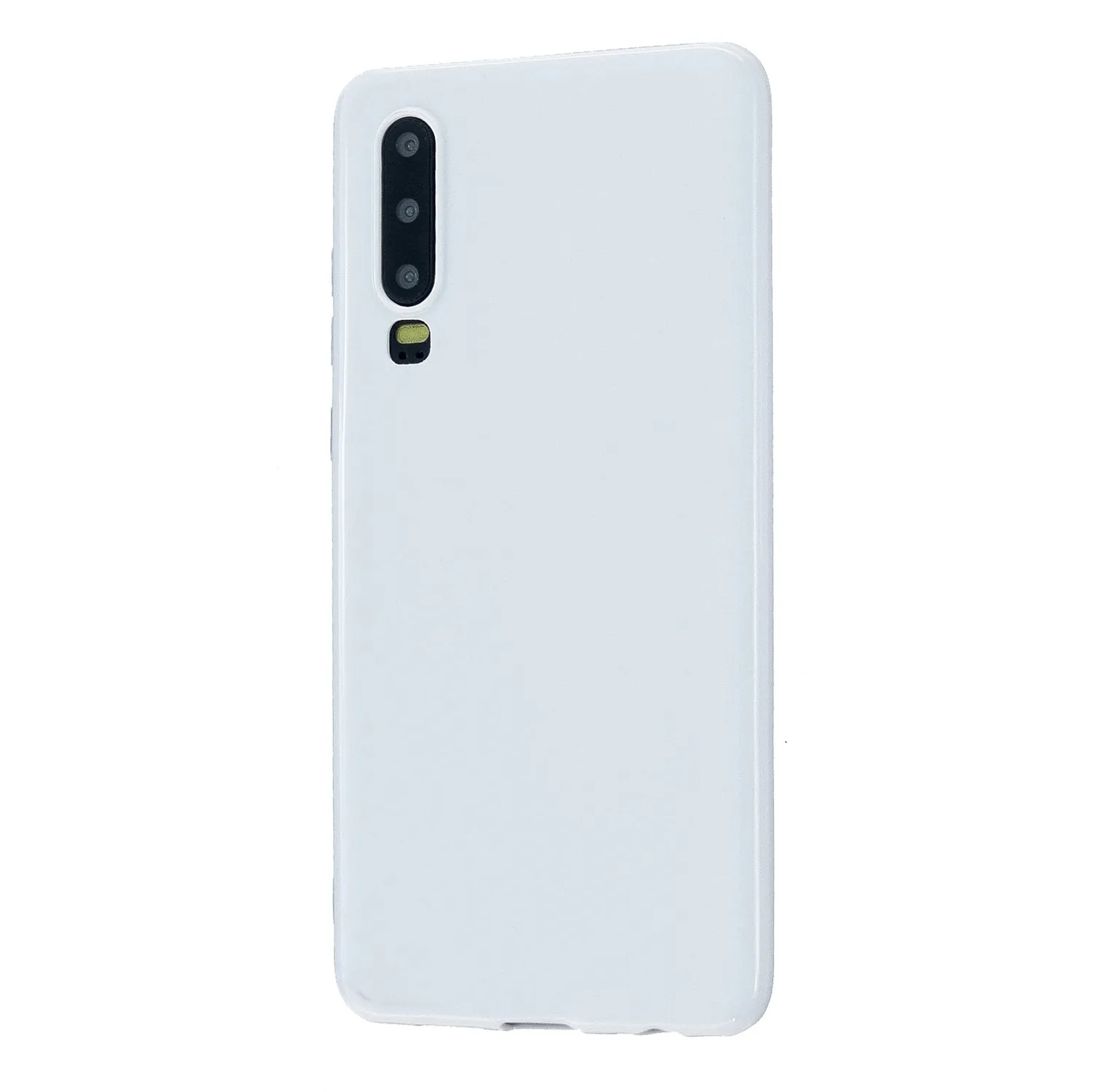 For HUAWEI P30/P30 Lite/P30 Pro Cellphone Case Simple Profile Soft TPU Scratch Proof Phone Shell Rose red