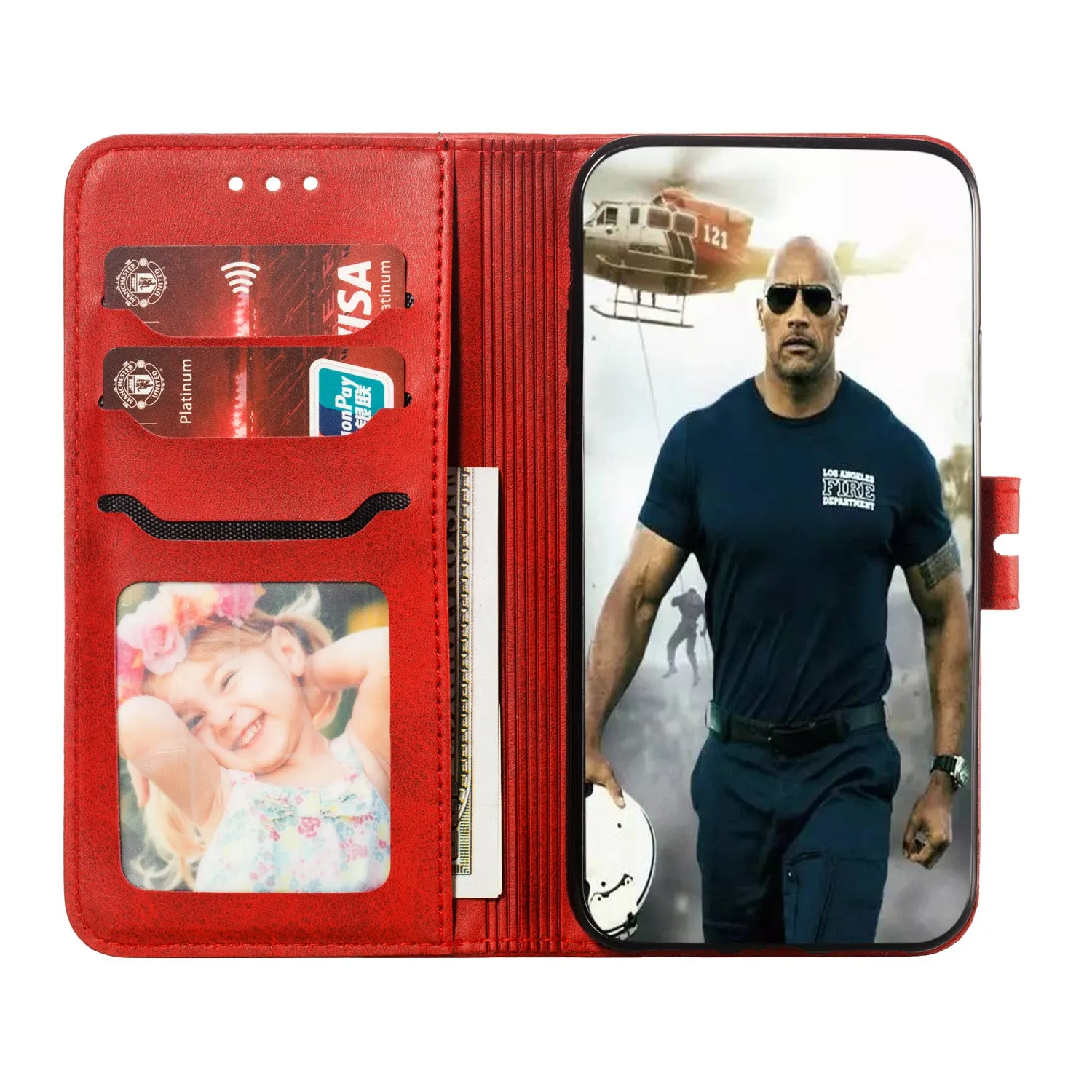 For HUAWEI P40 Pro Mobile Phone Cover PU Leather Front Buckle Smart Shell Anti-fall Phone Case 5 yellow