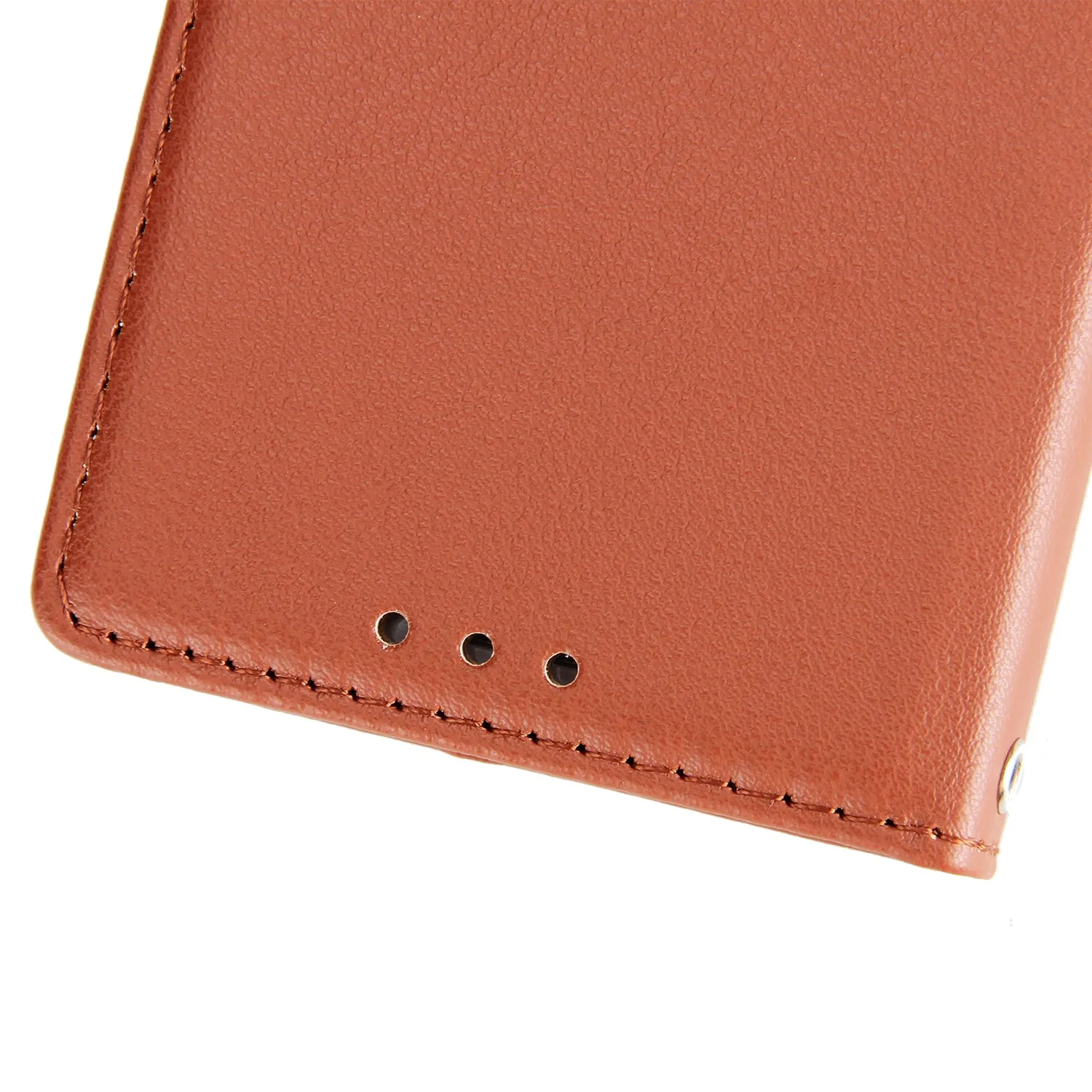 For Huawei P9 plus PU Leather Smart Phone Case Protective Cover with Buckle & 3 Card Position  red