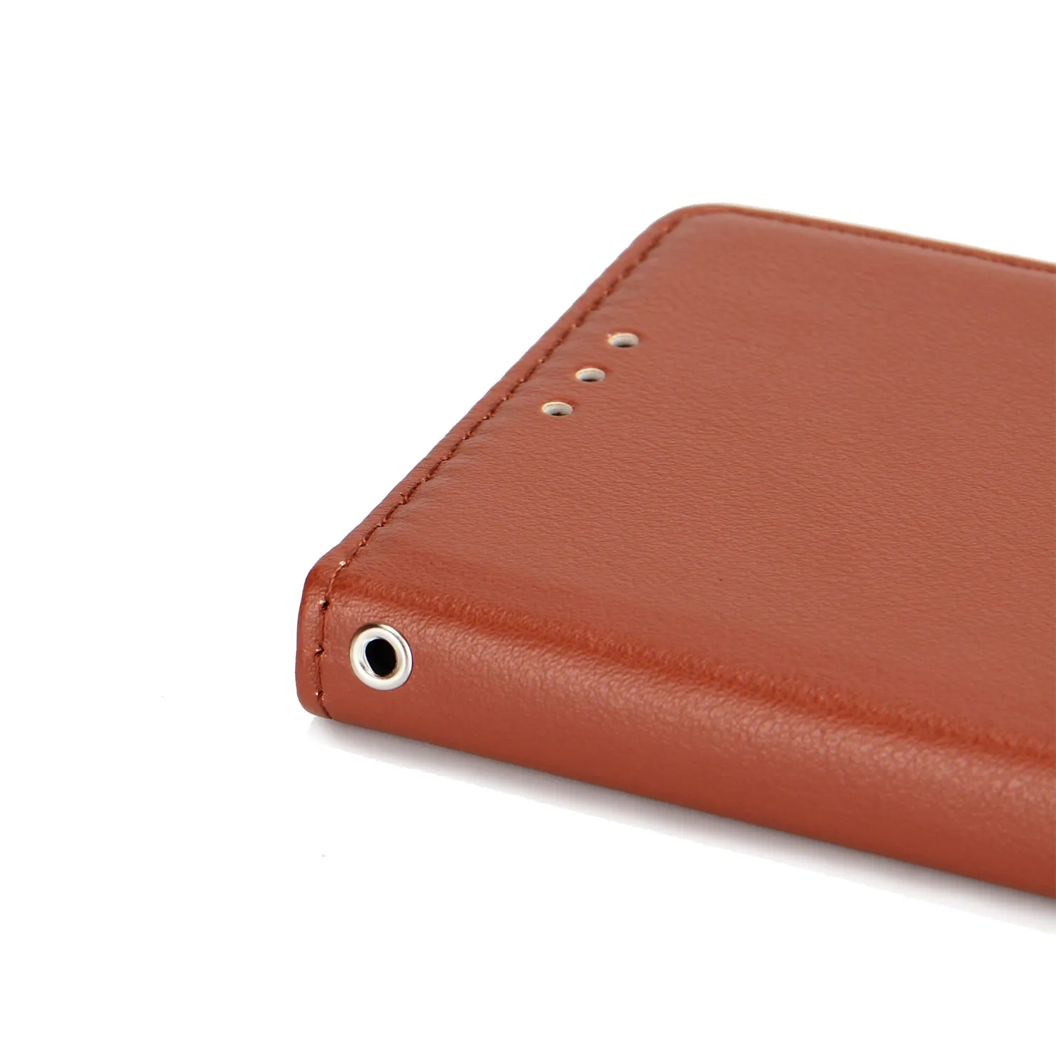 For Huawei P9 plus PU Leather Smart Phone Case Protective Cover with Buckle & 3 Card Position  red