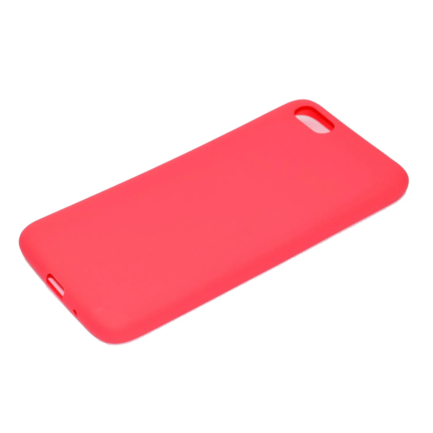 for HUAWEI Y5 2018 Cute Candy Color Matte TPU Anti-scratch Non-slip Protective Cover Back Case Light blue