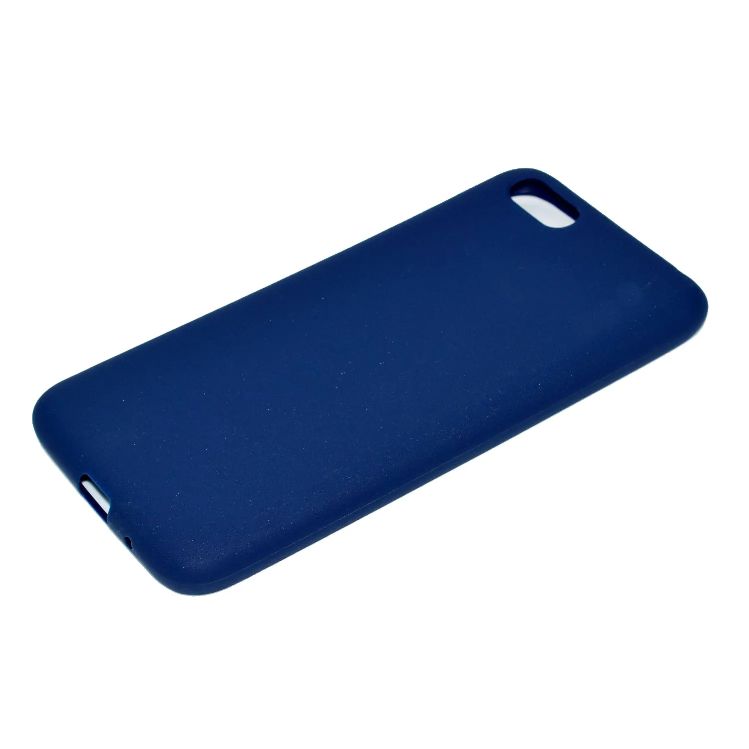 for HUAWEI Y5 2018 Cute Candy Color Matte TPU Anti-scratch Non-slip Protective Cover Back Case Navy