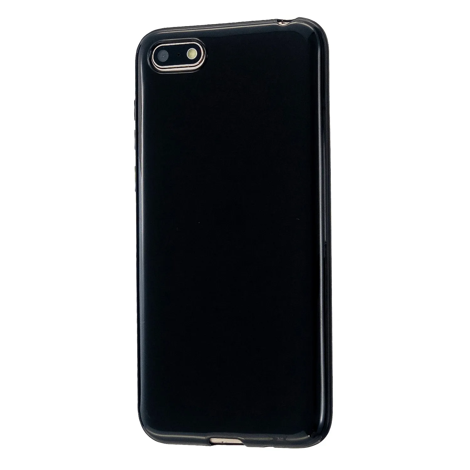 For HUAWEI Y5 2018/2019 TPU Phone Case Simple Profile Delicate Finish Cellphone Cover Full Body Protection Milk white