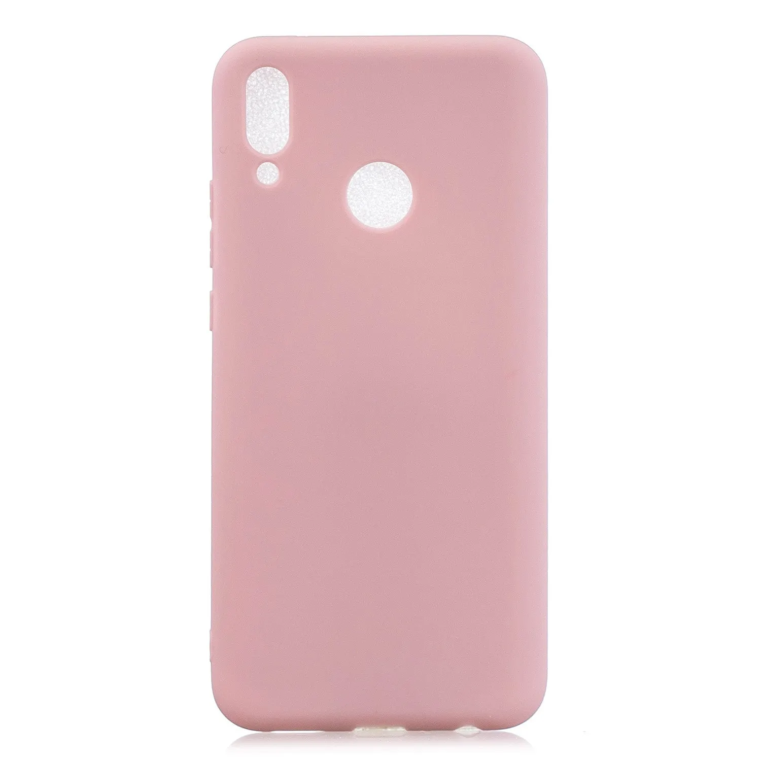For HUAWEI Y9 2019 Lovely Candy Color Matte TPU Anti-scratch Non-slip Protective Cover Back Case 12