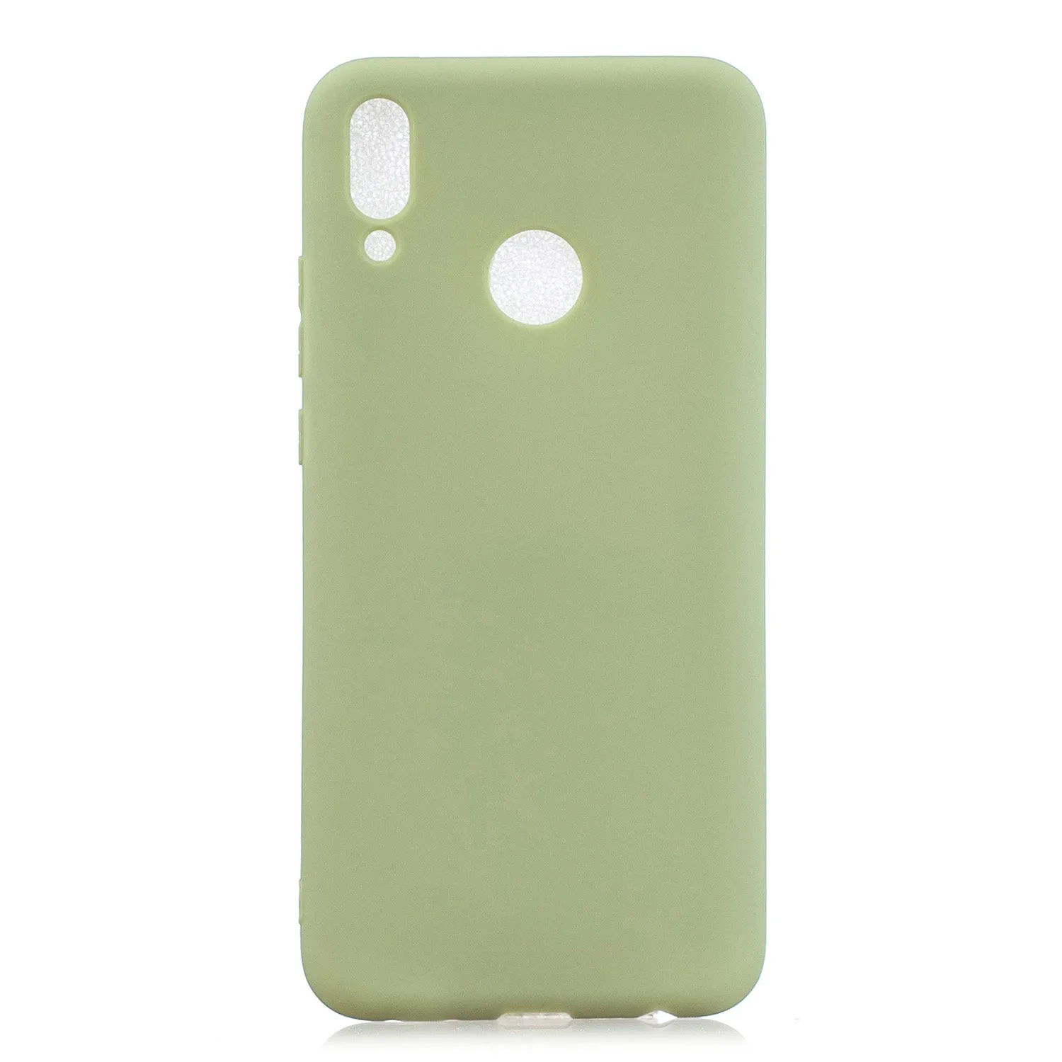 For HUAWEI Y9 2019 Lovely Candy Color Matte TPU Anti-scratch Non-slip Protective Cover Back Case 12