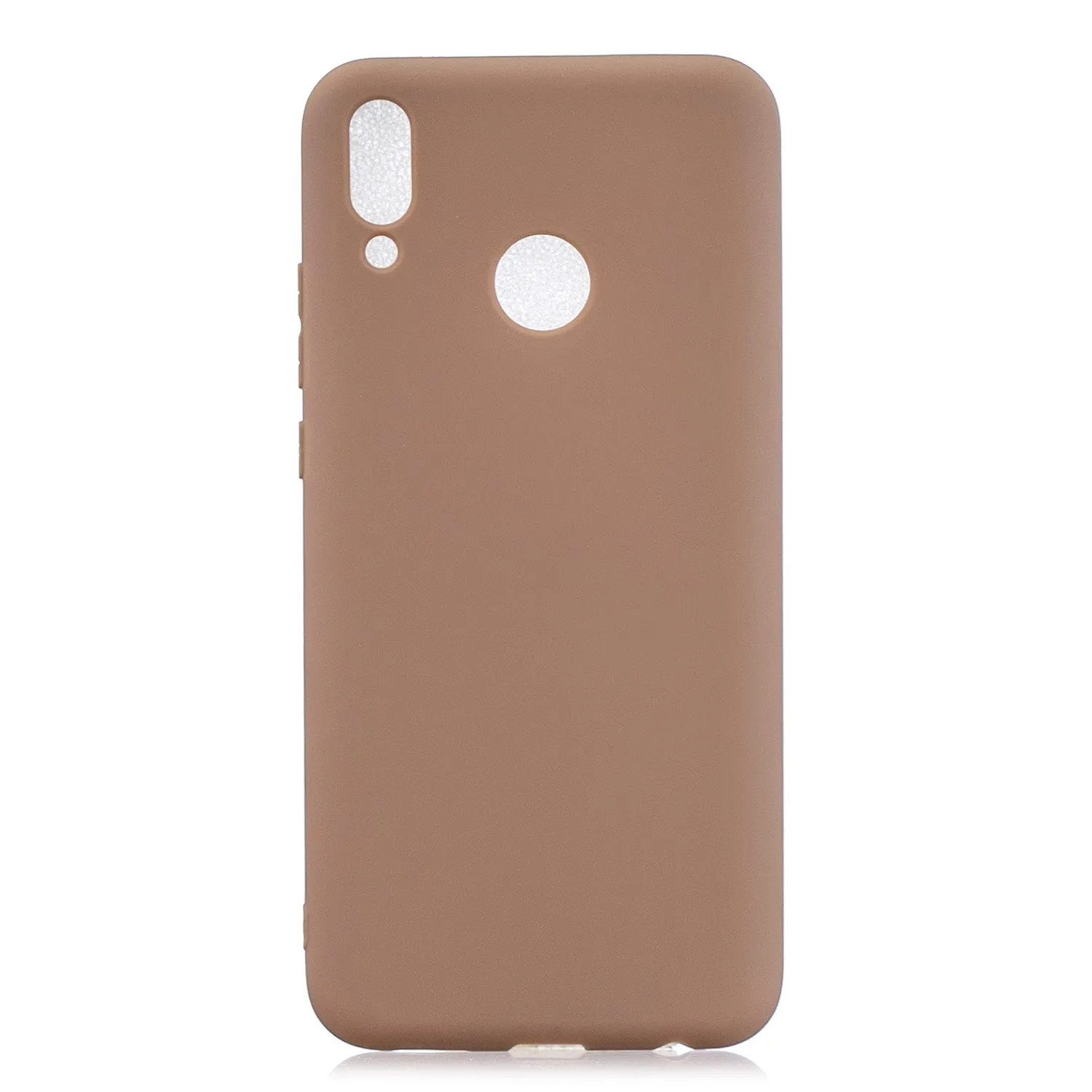 For HUAWEI Y9 2019 Lovely Candy Color Matte TPU Anti-scratch Non-slip Protective Cover Back Case 12
