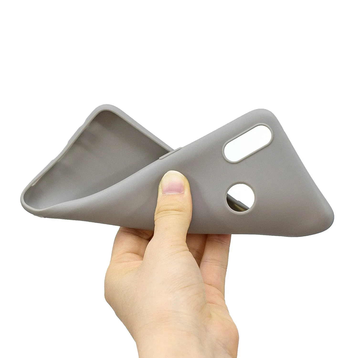 For HUAWEI Y9 2019 Lovely Candy Color Matte TPU Anti-scratch Non-slip Protective Cover Back Case 12