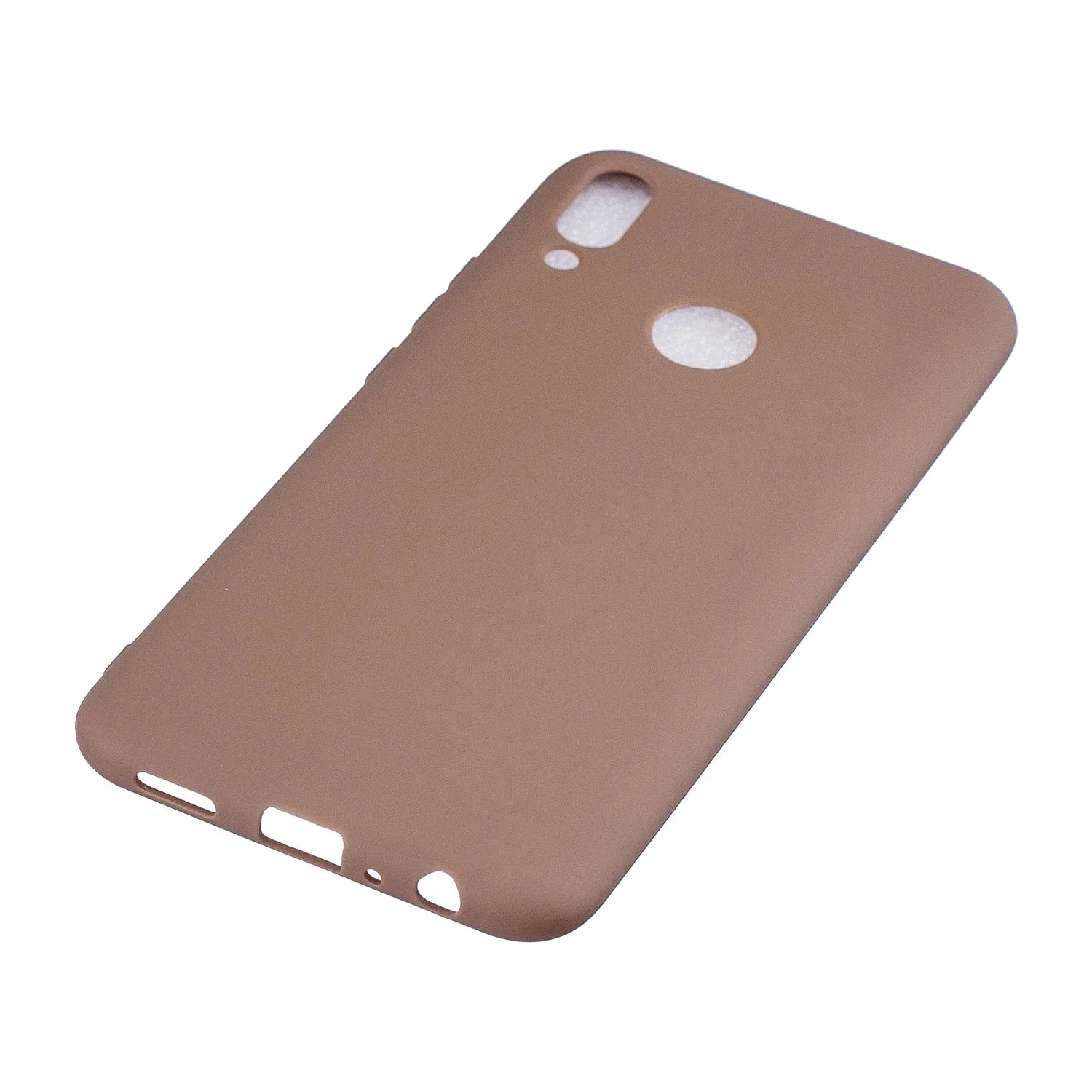 For HUAWEI Y9 2019 Lovely Candy Color Matte TPU Anti-scratch Non-slip Protective Cover Back Case 12
