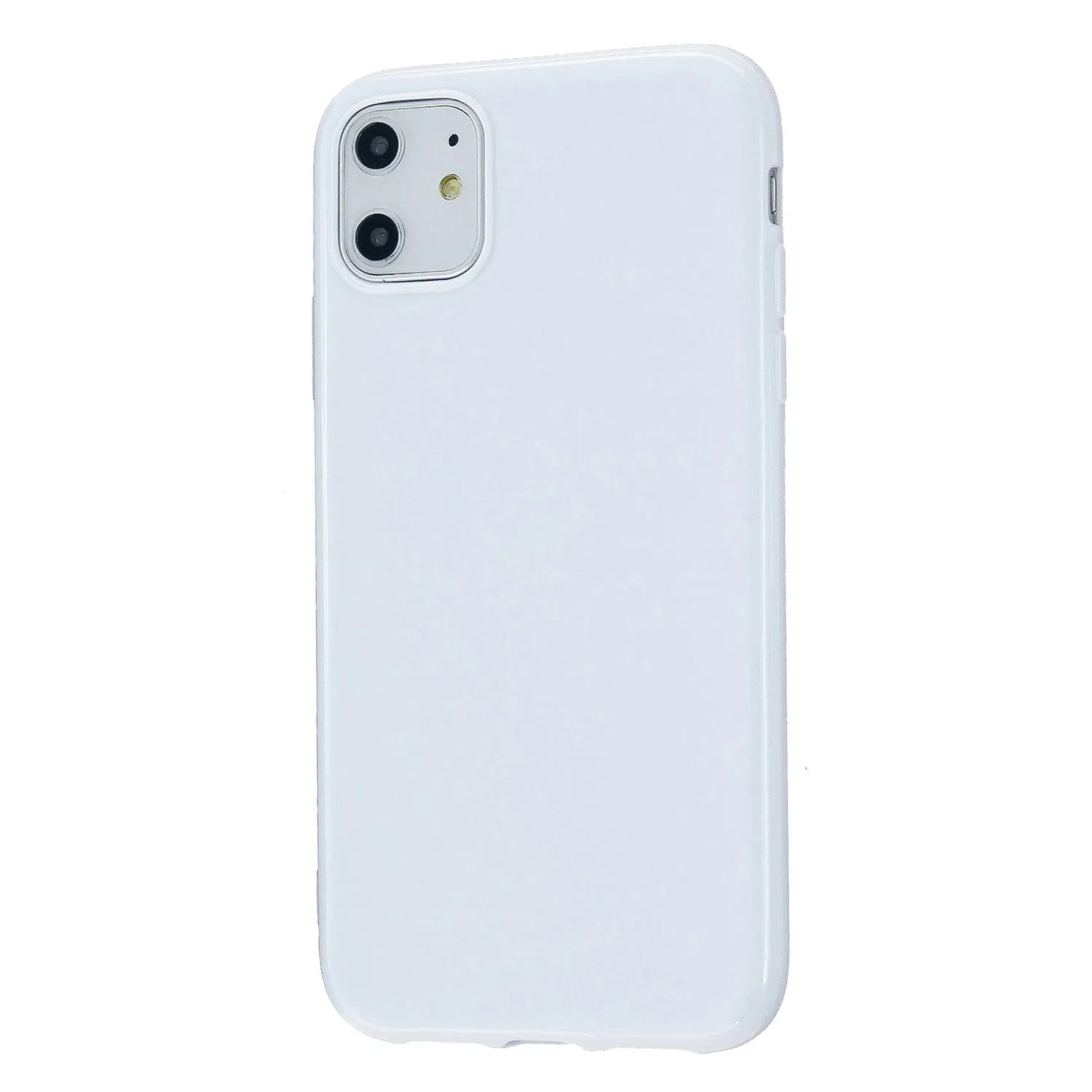 For iPhone 11/11 Pro/11 Pro Max Smartphone Cover Slim Fit Glossy TPU Phone Case Full Body Protection Shell Ocean blue