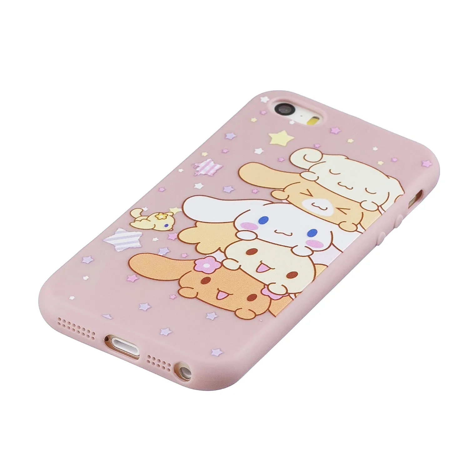 For iPhone 5 5S SE Phone Cases TPU Full Cover Cute Cartoon Painted Case Girls Mobile Phone Cover 1