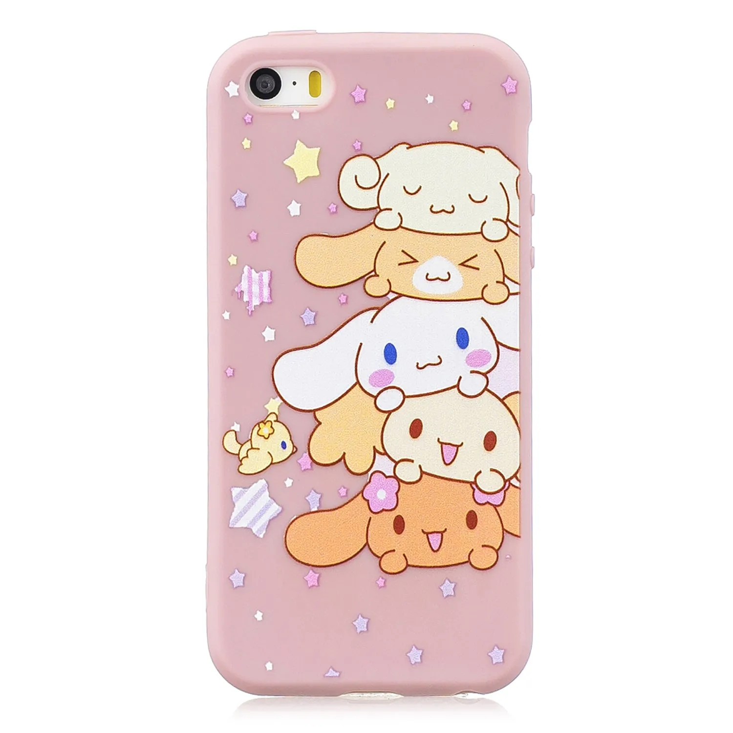 For iPhone 5 5S SE Phone Cases TPU Full Cover Cute Cartoon Painted Case Girls Mobile Phone Cover 1