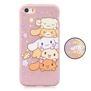For iPhone 5 5S SE Phone Cases TPU Full Cover Cute Cartoon Painted Case Girls Mobile Phone Cover 1