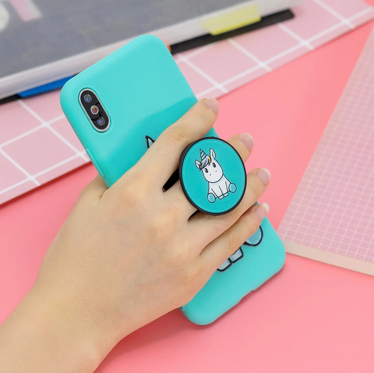 For iPhone 5 5S SE Phone Cases TPU Full Cover Cute Cartoon Painted Case Girls Mobile Phone Cover 5