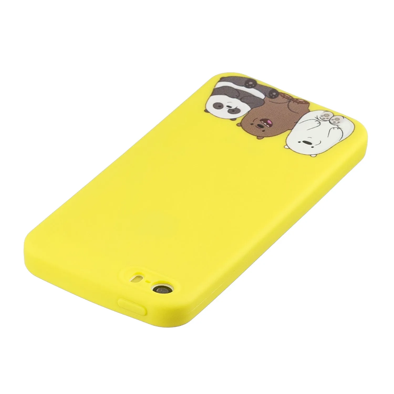 For iPhone 5 5S SE Phone Cases TPU Full Cover Cute Cartoon Painted Case Girls Mobile Phone Cover 7