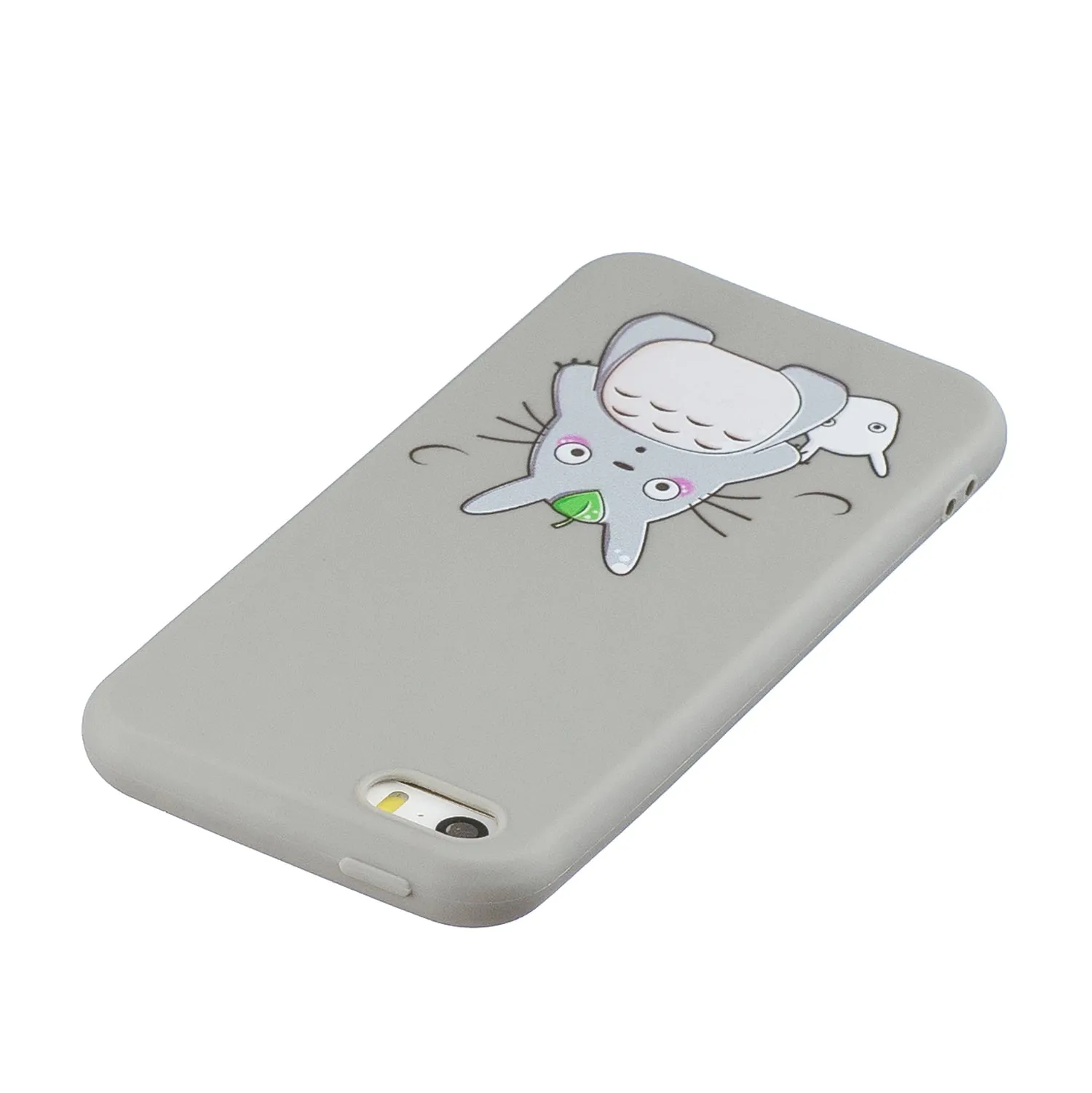 For iPhone 5 5S SE Phone Cases TPU Full Cover Cute Cartoon Painted Case Girls Mobile Phone Cover 7