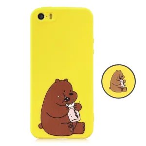 For iPhone 5 5S SE Phone Cases TPU Full Cover Cute Cartoon Painted Case Girls Mobile Phone Cover 8