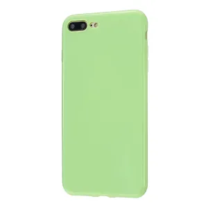 For iPhone 5/5S/SE/6/6S/6 Plus/6S Plus/7/8/7 Plus/8 Plus Cellphone Cover Soft TPU Bumper Protector Phone Shell Fluorescent green