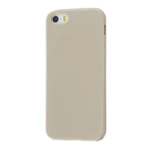 For iPhone 5/5S/SE/6/6S/6 Plus/6S Plus/7/8/7 Plus/8 Plus Cellphone Cover Soft TPU Bumper Protector Phone Shell Milk tea