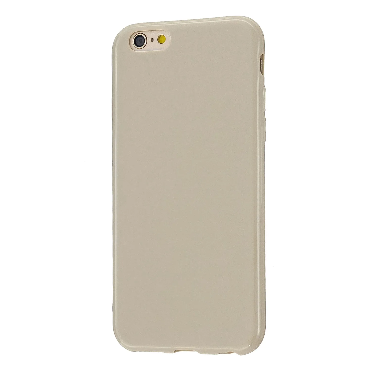 For iPhone 5/5S/SE/6/6S/6 Plus/6S Plus/7/8/7 Plus/8 Plus Cellphone Cover Soft TPU Bumper Protector Phone Shell Milk tea