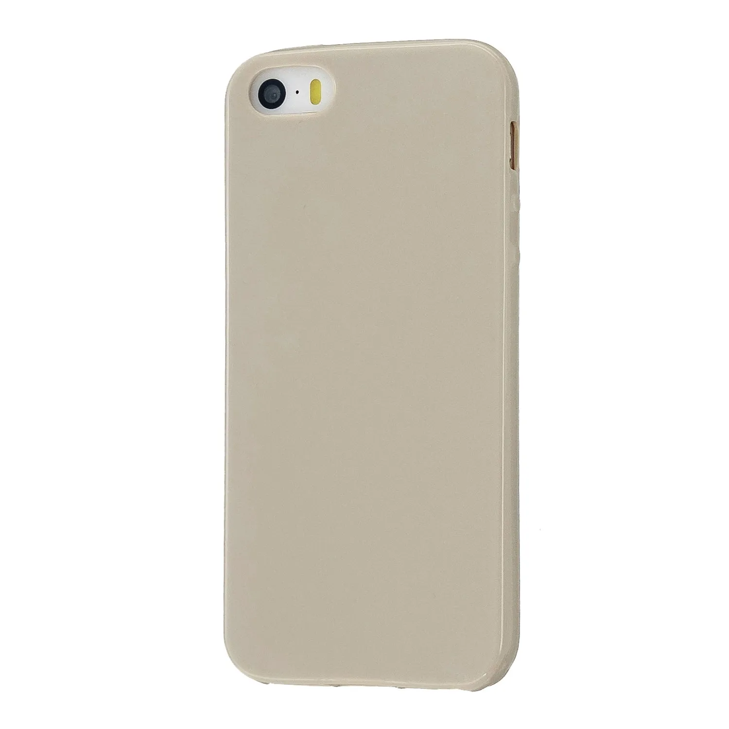 For iPhone 5/5S/SE/6/6S/6 Plus/6S Plus/7/8/7 Plus/8 Plus Cellphone Cover Soft TPU Bumper Protector Phone Shell Milk tea